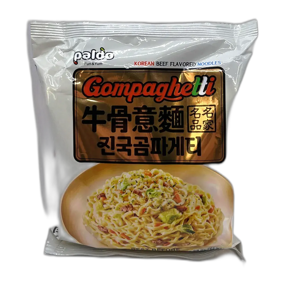 PALDO Gompaghetti Noodles Korean Beef Flav. 110G