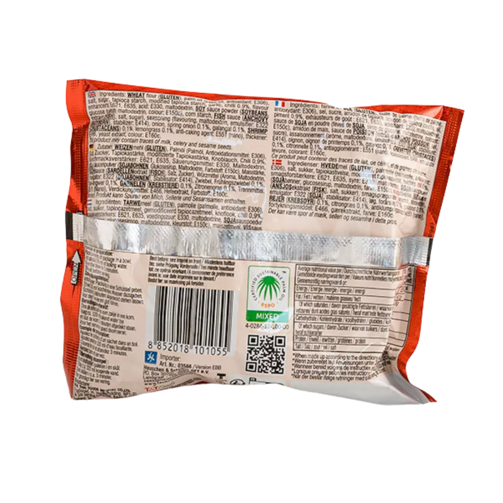 YUM YUM Instant Noedels Garnalen Pk 60G