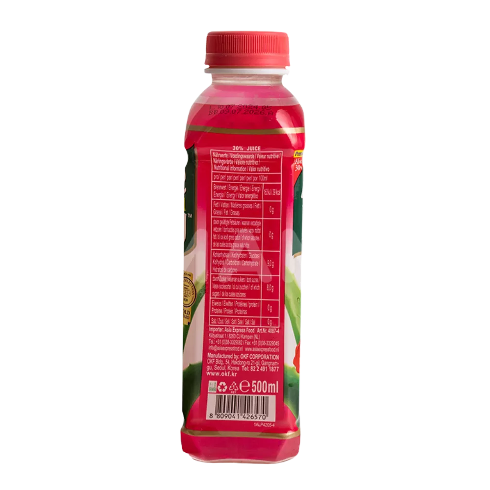 OKF Aloë Vera Drink Lychee Fl 500ML