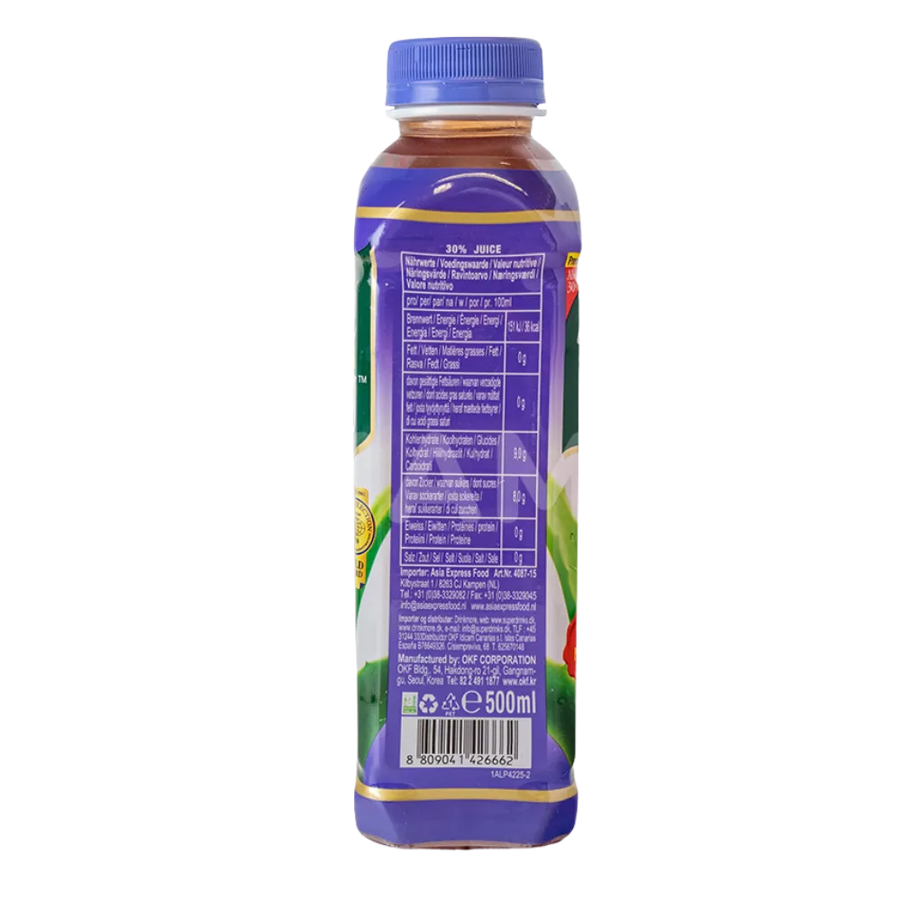 OKF Aloë Vera Drink Bosbes 500ML