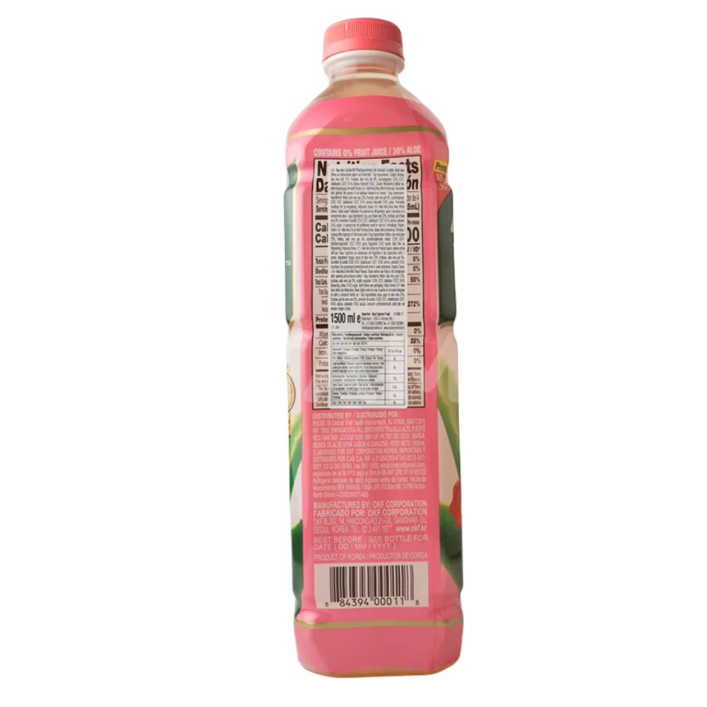 OKF Aloe Vera Getränk Pfirsich 1,5L