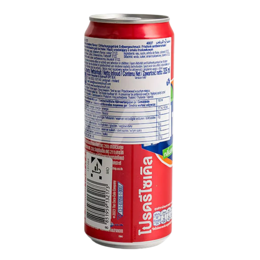 FANTA (Thaise) Rood 325ML Aardbei
