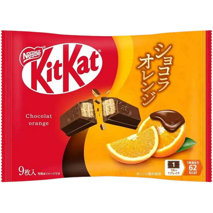 JP KitKat Chocolade Sinaasappel 92,8G