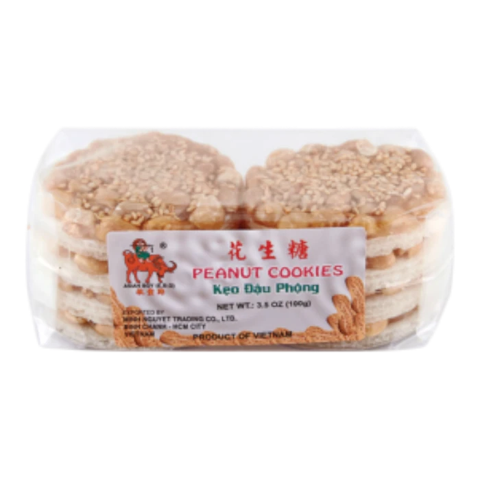AZIATISCHE JONGEN Pindakoekjes 100G