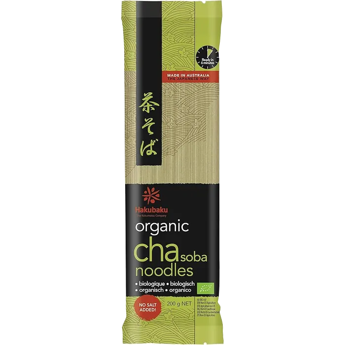 Hakubaku ChaSobaBio-noedels 200G