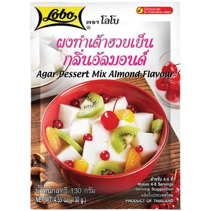 LOBO dessertmix amandelagarzakje 130G