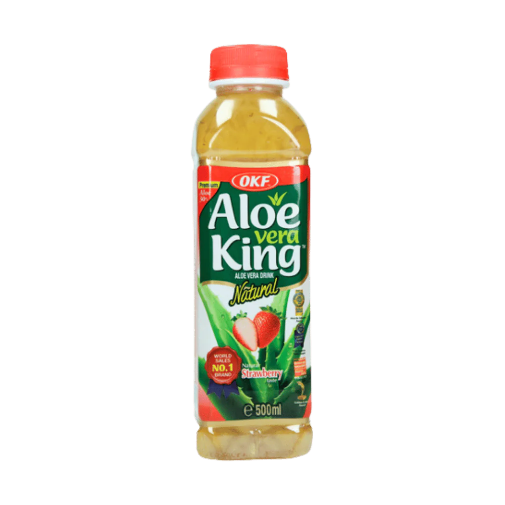 OKF Aloë Vera Drink Aardbei 500ML