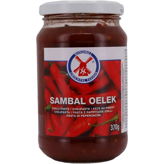 MOLEN Sambal Oelek Chillipastr Gl 370G