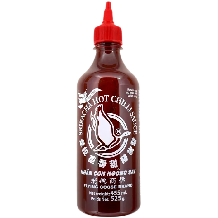 VLIEGENDE GANS Sriracha Extra Heet 455ML
