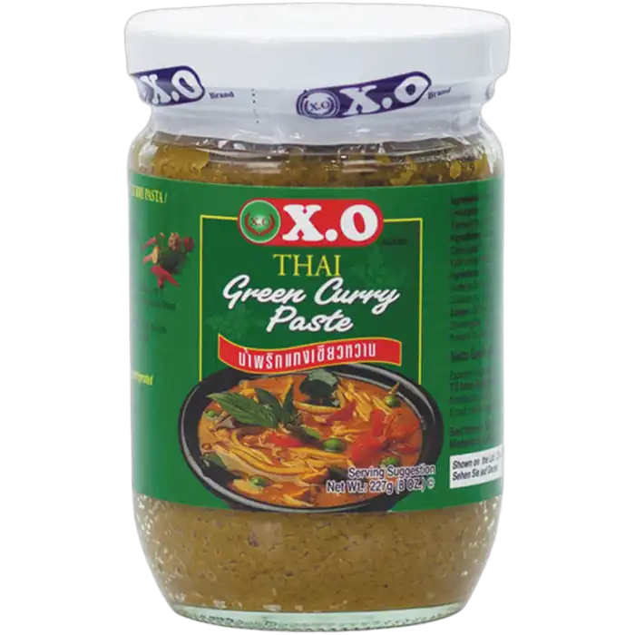 X.O Groene Currypasta 227G