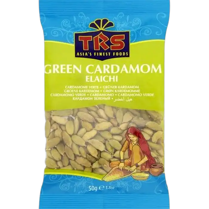 TRS Kardemom Groene Elaichi Zak 50G