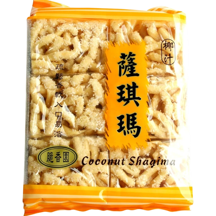 CRISPY FRAGRANCE GARDEN Coconut Shagima 240G