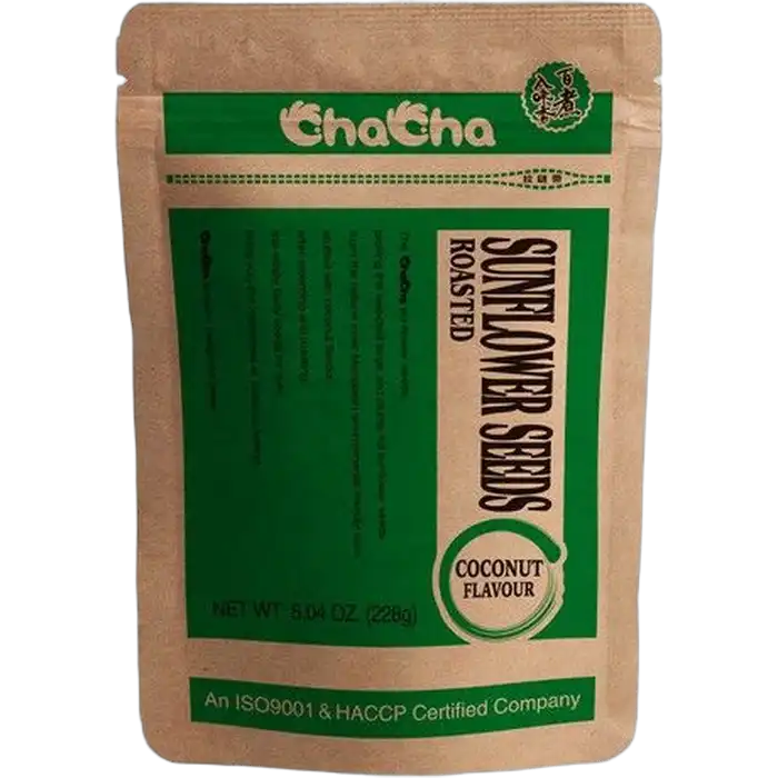 CHACHA zonnebloempitten kokosnoot 228G
