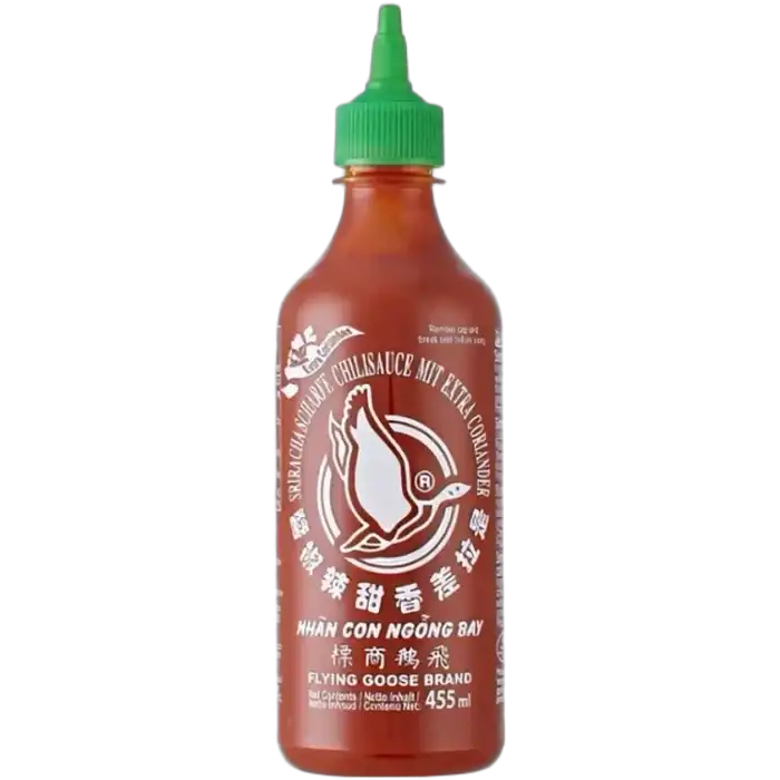 VLIEGENDE GANS Sriracha Korinder 455ML