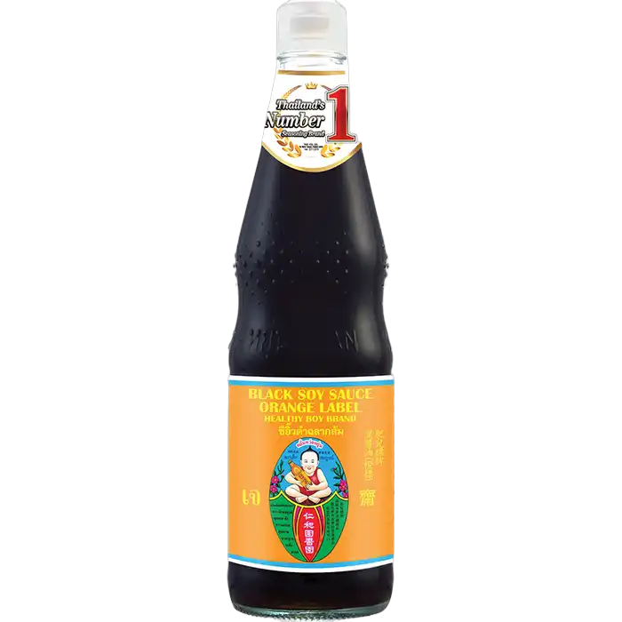 GEZONDE JONGEN Zwarte Sojasaus Oranje Label 700ML