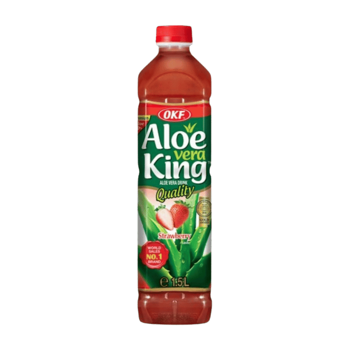 OKF Aloe Vera Getränk Erdbeere 1,5L
