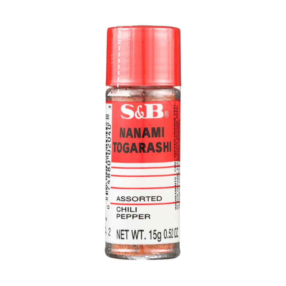 S&B Nanami Togarashi Assortiment.Chili Peper 15G