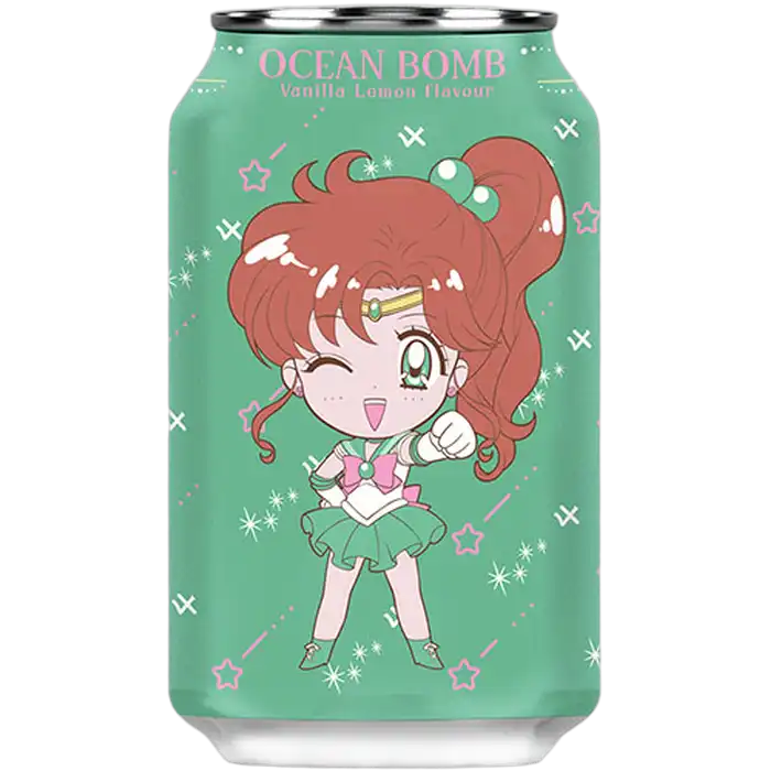 OCEAN BOMB Sailor Jupiter frisdrank in blik 330ML
