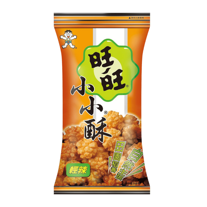 WANT WANT Mini Gebakken Crackers Chili(oran.)60G