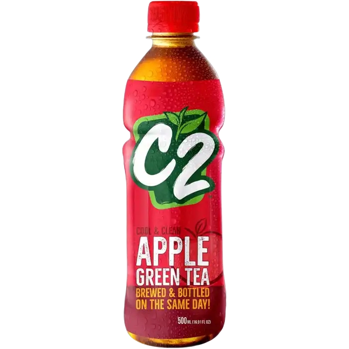 C2 Groene Thee Appel 500ML