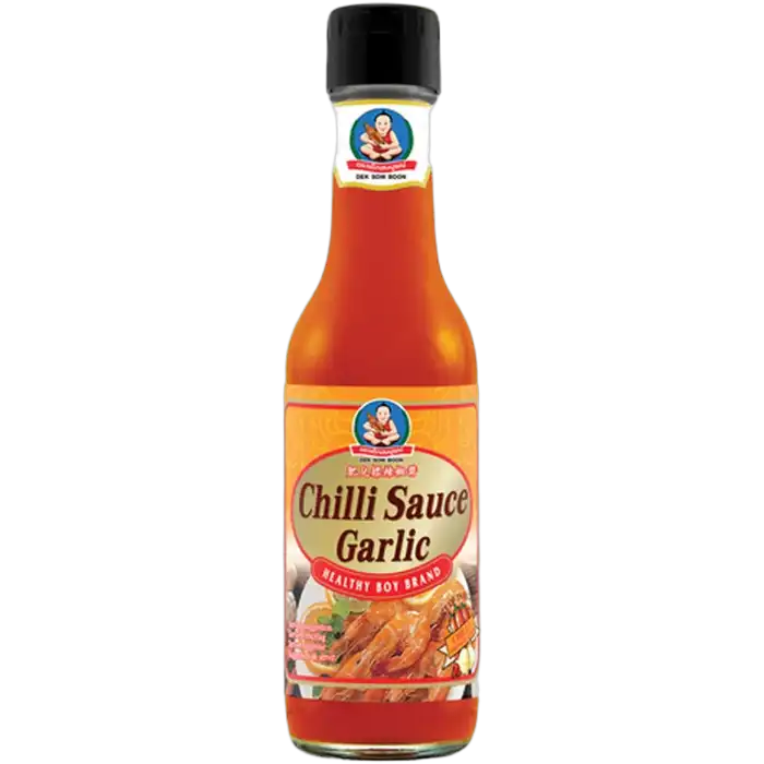HEALTHY BOY Chilisaus met Knoflook 250ML