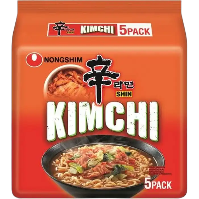 NONGSHIM Instantnoedels Shin Kimchi Ramyun 5x120G