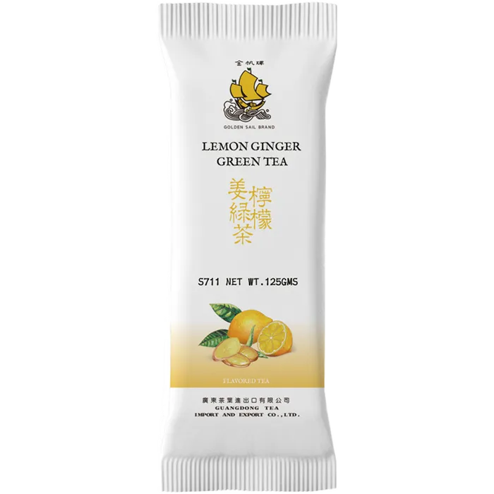 GOLDEN SAIL Groene Thee Citroen Gember 125G