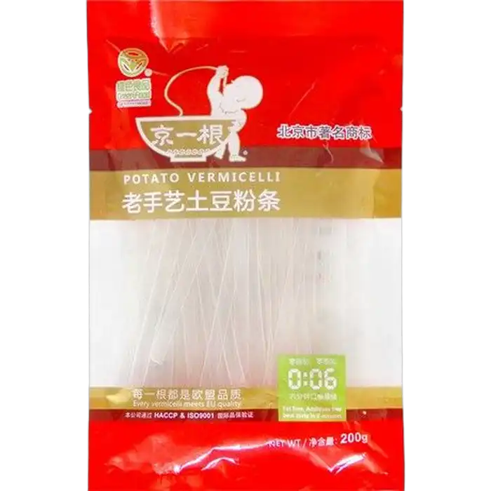 JING YI GEN Aardappelnoedels Breed 200G