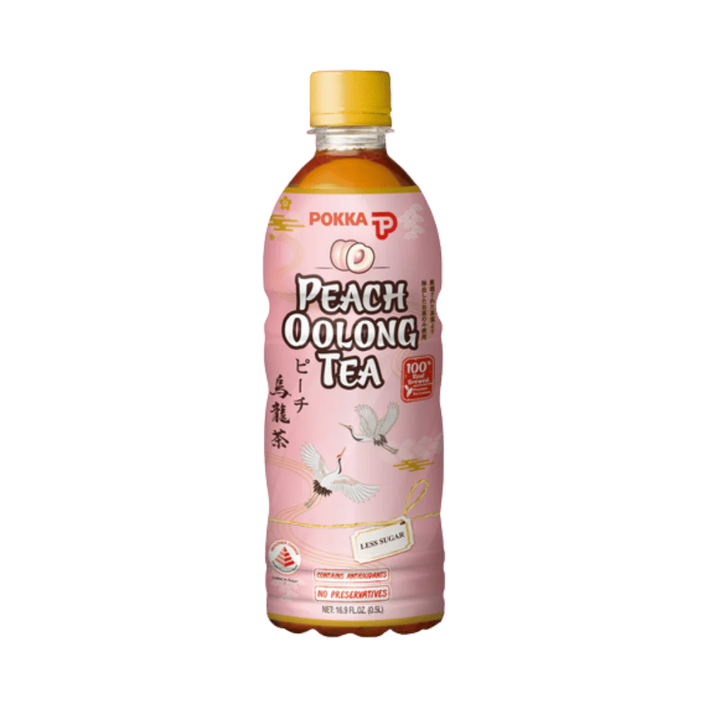 POKKA Oolong Thee Perzik 500ML