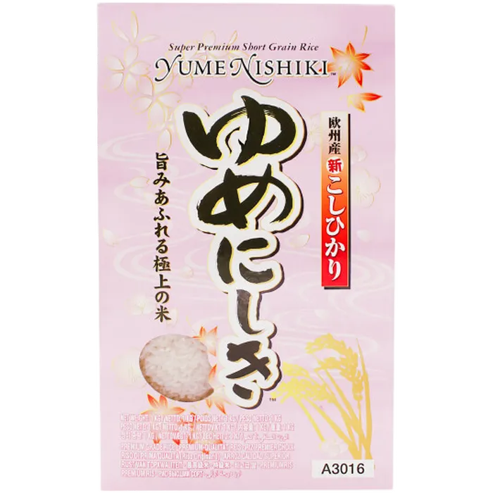 YUME NISHIKI Rijst Korte Korrel 1KG