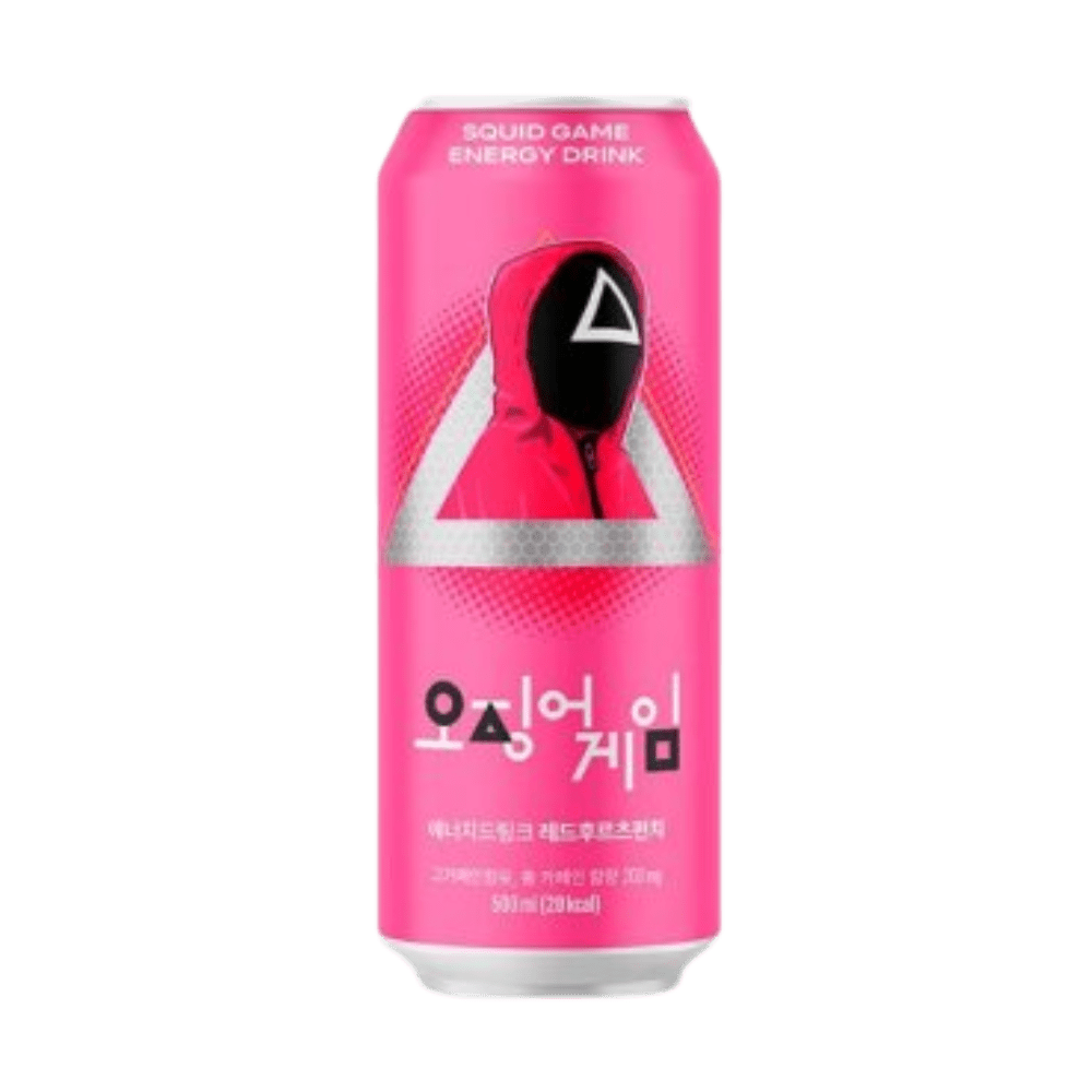 SQUID GAME Energiedrank Rode Vruchten Punch 500ML