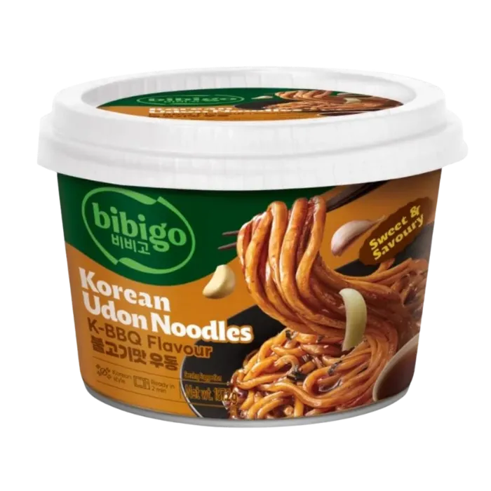 BIBIGO Udon-noedels BBQ-kom in Koreaanse stijl 187 g