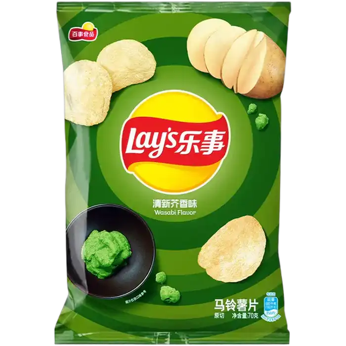 LAY'S Aardappelchips Wasabi 70G