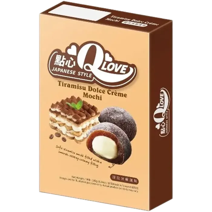 QLOVE Mochi Tiramisu Dolce Crème 180G
