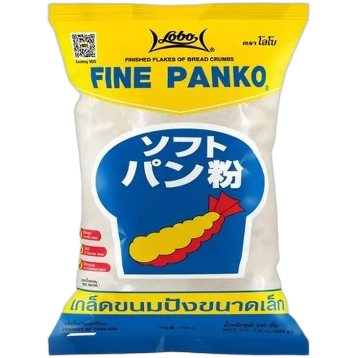 LOBO Broodkruimels Fijne Panko Zak 200G