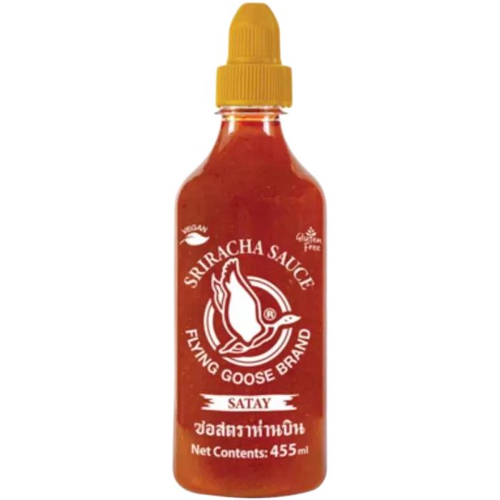 VLIEGENDE GANS Sriracha Saté 455ML