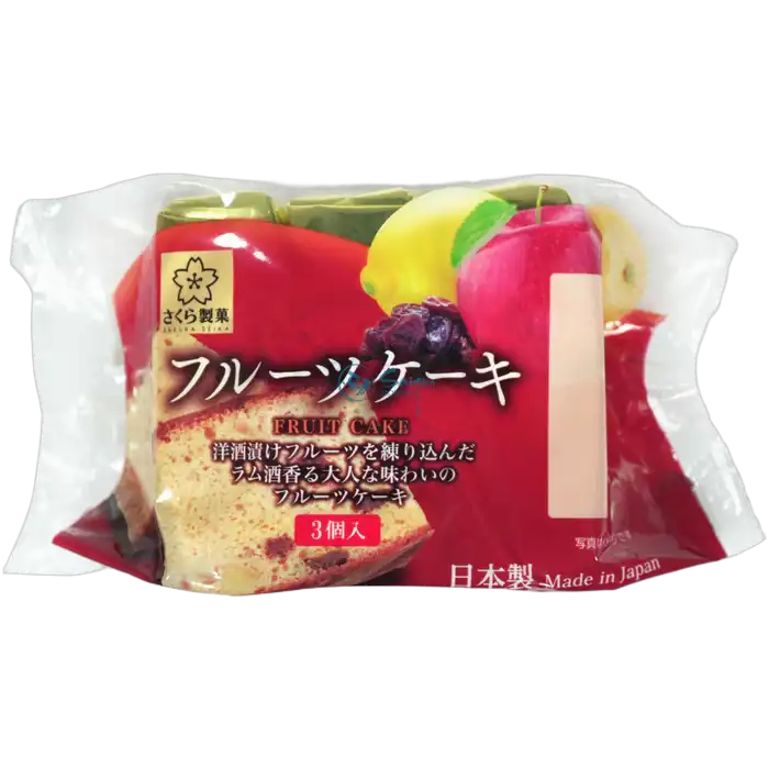 SAKURA Castella Fruitcake 120G