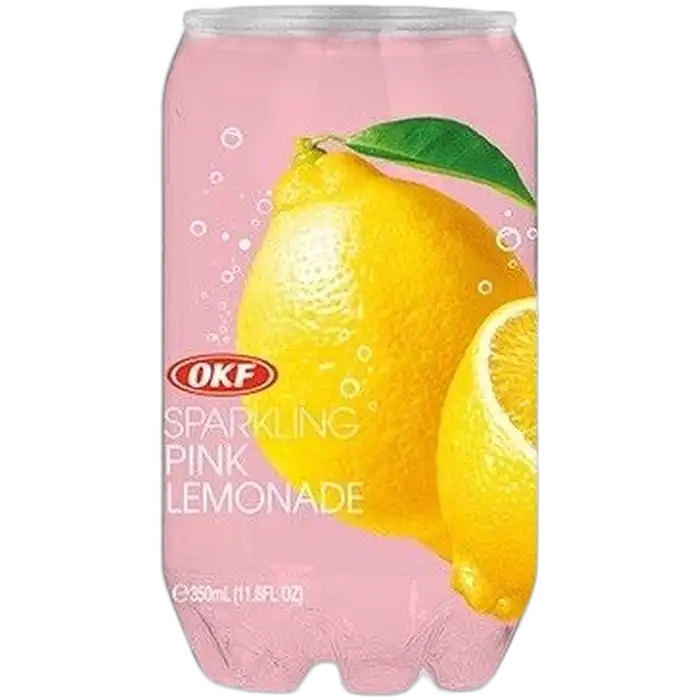 OKF Sprankelende roze limonadedrank 350ML