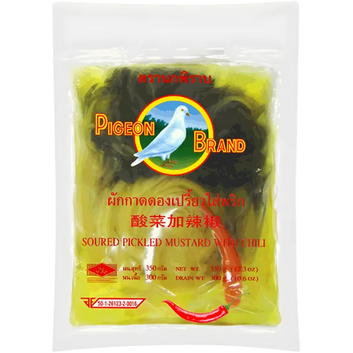 DUIFMERK Ingelegde Mosterd Groen 350G