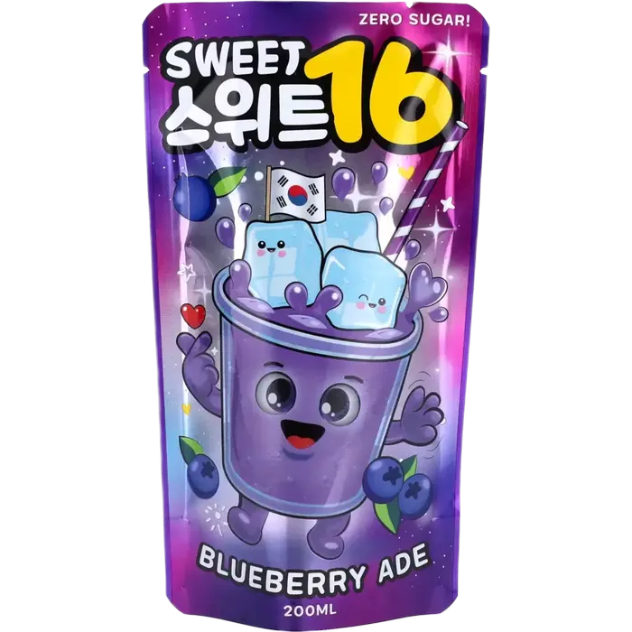 KR Sweet16 Bosbes Nul 200ML
