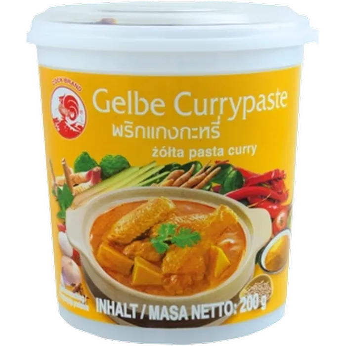 COCK BRAND Gelbe Curry Paste 200G