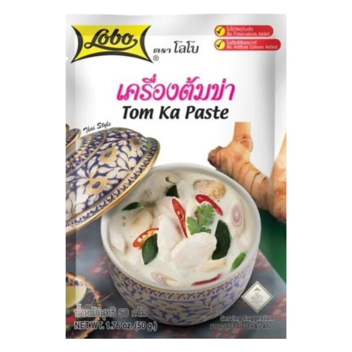 LOBO kruidenpasta Tom Ka 50G