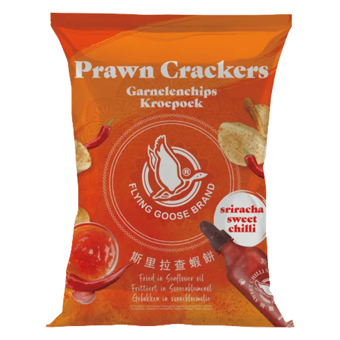 FLYING GOOSE Gernelenchips zoete chili 80g