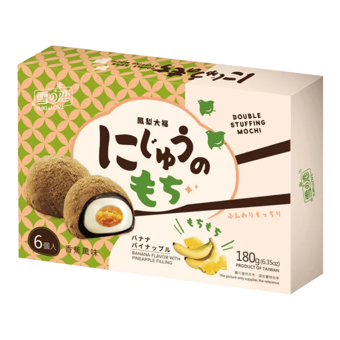 Y&L Ananas Banaan Mochi 180g