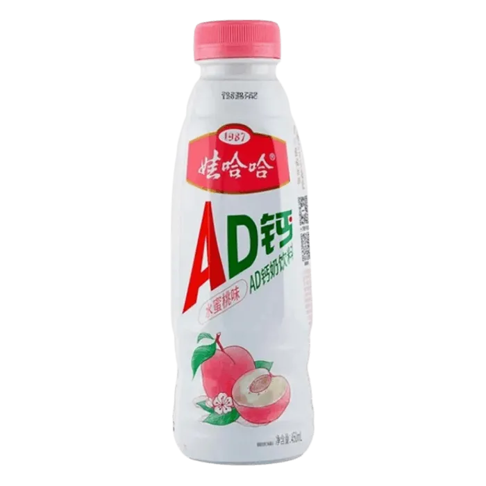WAHAHA AD melkdrank met vitamines perzik 450ml