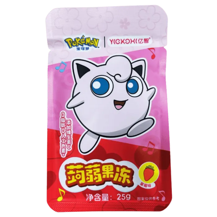 YIZHI Pokemon Aardbeiengelei 25g
