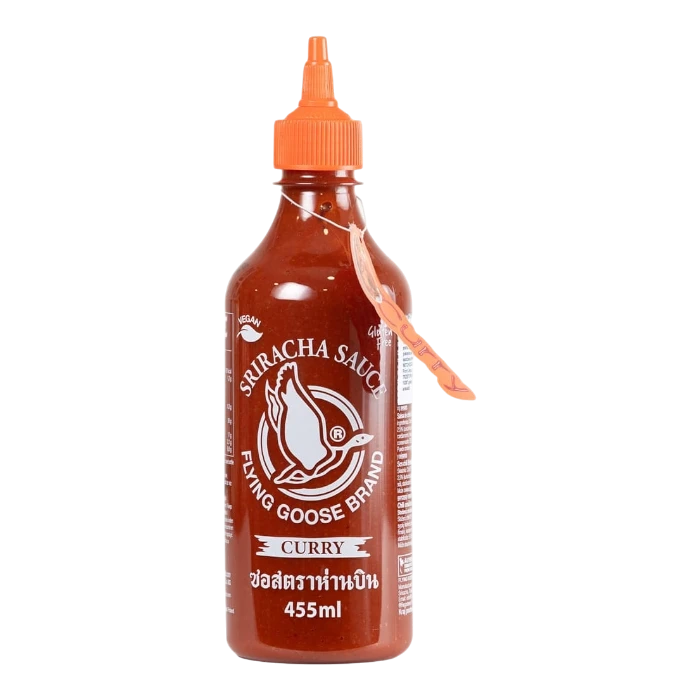 FLYING GOOSE Chilisauce Sriracha Curry 455ml