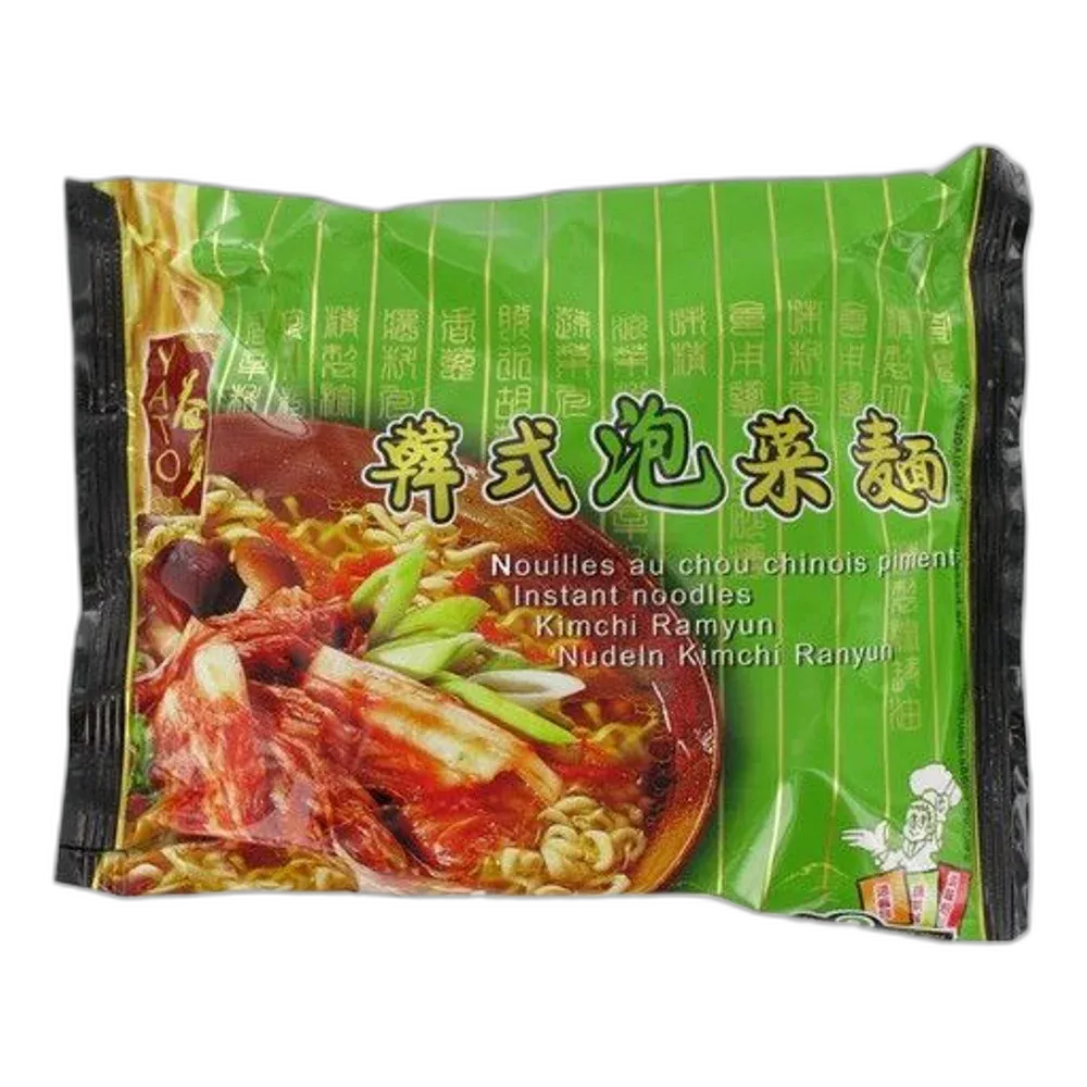 YATO Kimchi Ramyun – Pittige Instant Noedels 120g