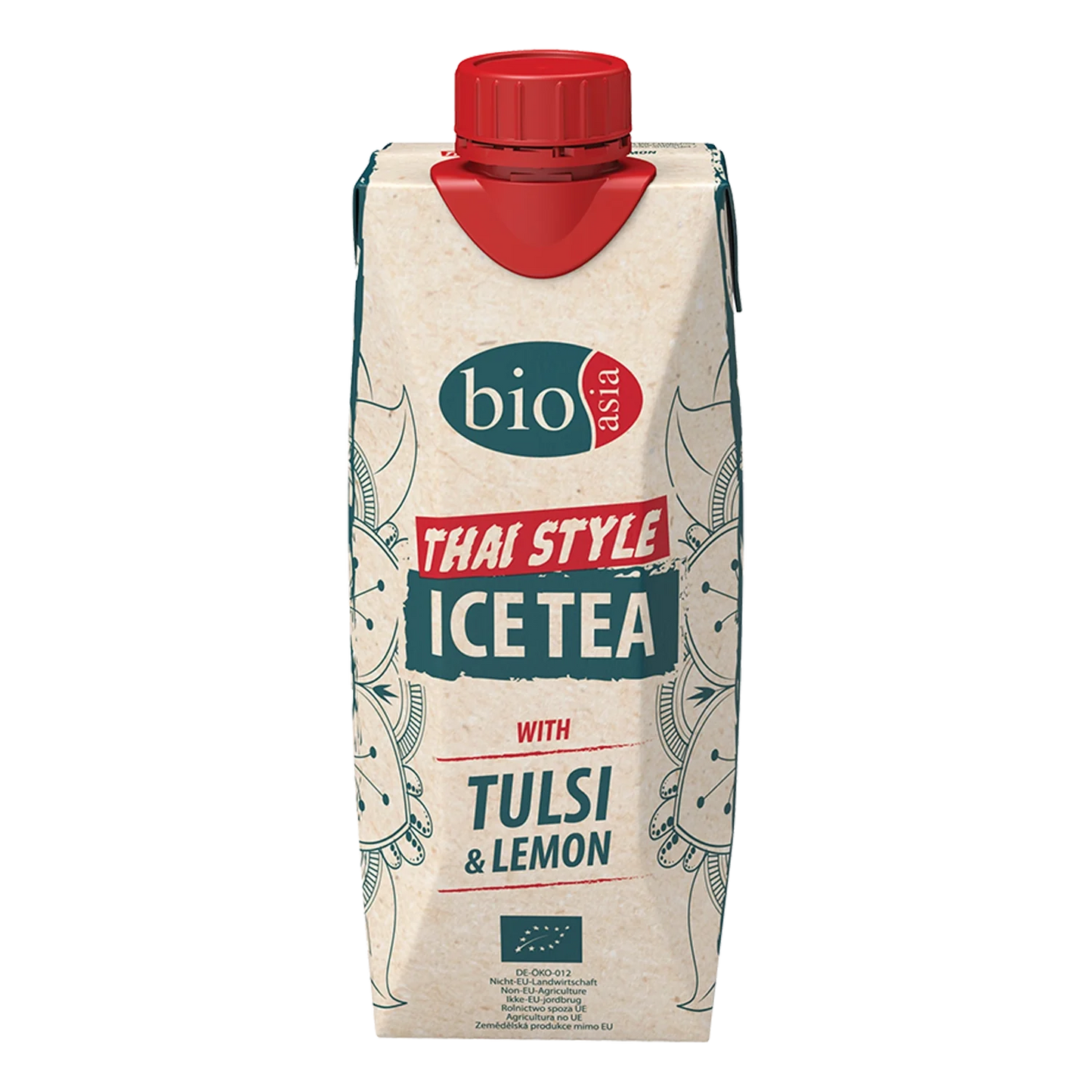 BIOASIA biologische ijsthee met tulsi en citroen 500ML