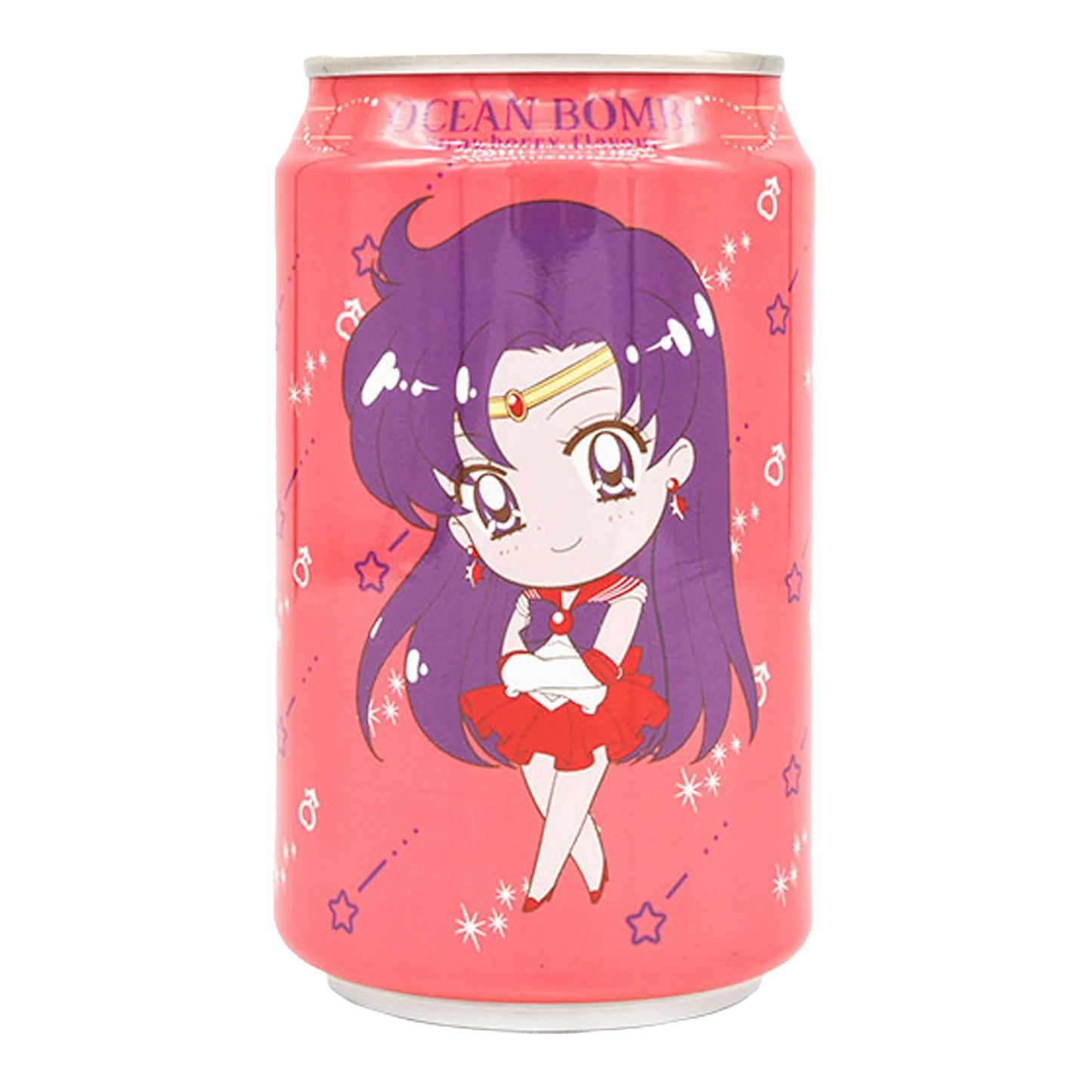 OCEAN BOMB Sailor Mars aardbei frisdrank 330ML